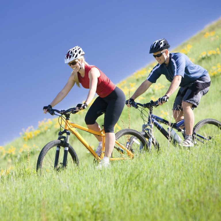 bike facilities, pump, cyclists welcome